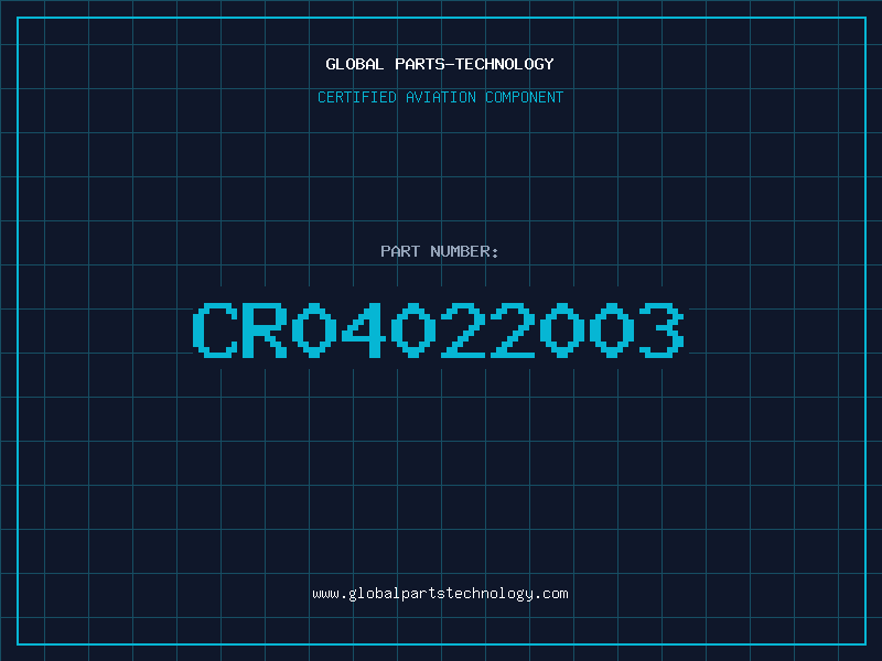 Aviation Part CR04022003