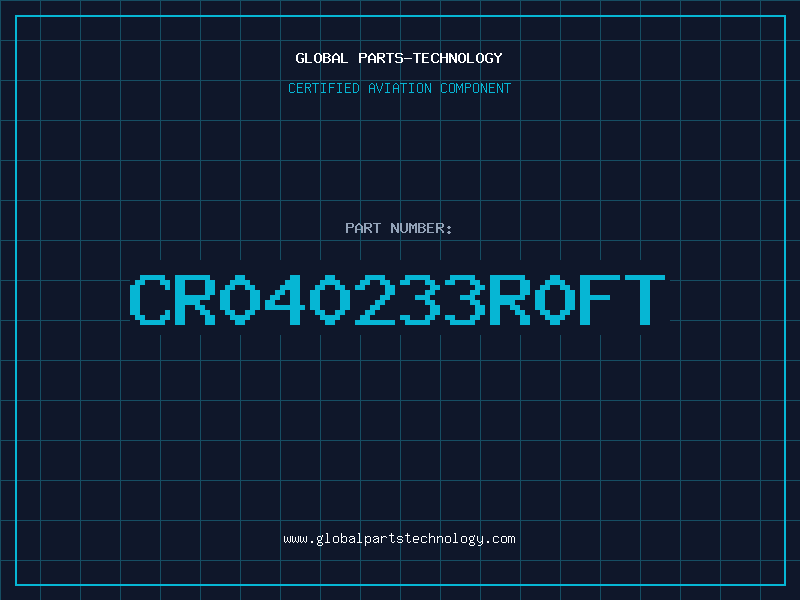 Aviation Part CR040233R0FT
