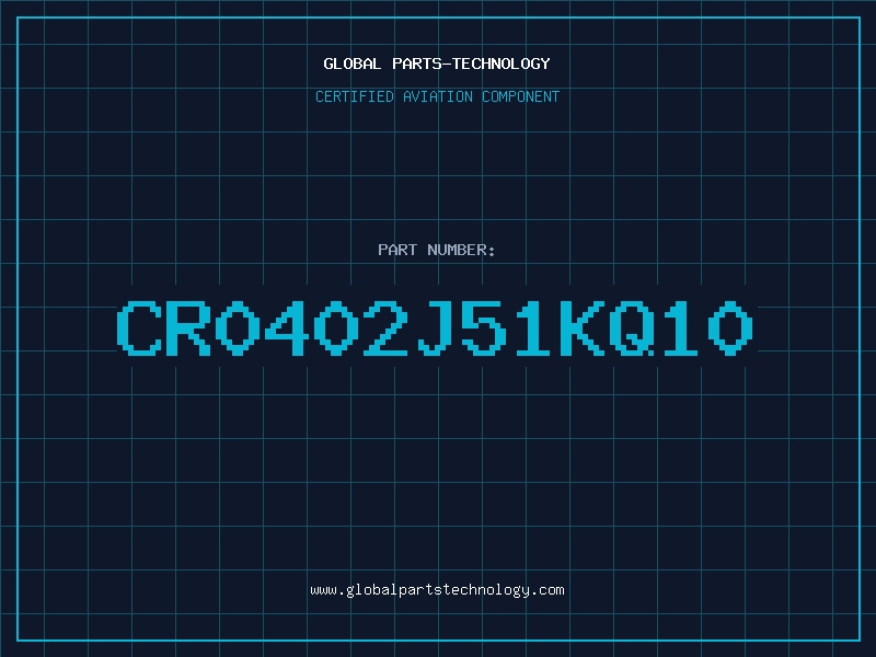 Aviation Part CR0402J51KQ10