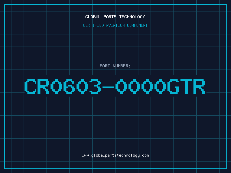 Aviation Part CR0603-0000GTR