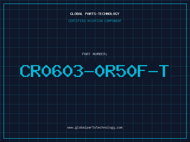 Aviation Part CR0603-0R50F-T