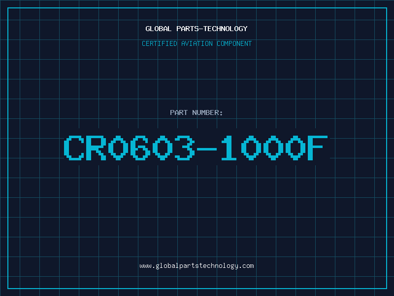 Aviation Part CR0603-1000F
