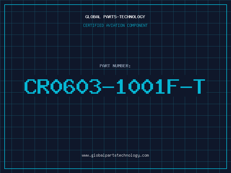 Aviation Part CR0603-1001F-T