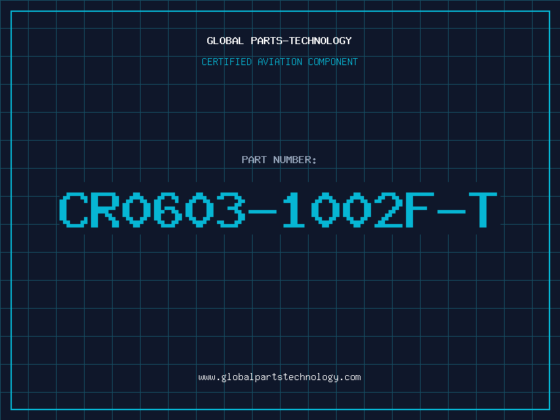 Aviation Part CR0603-1002F-T