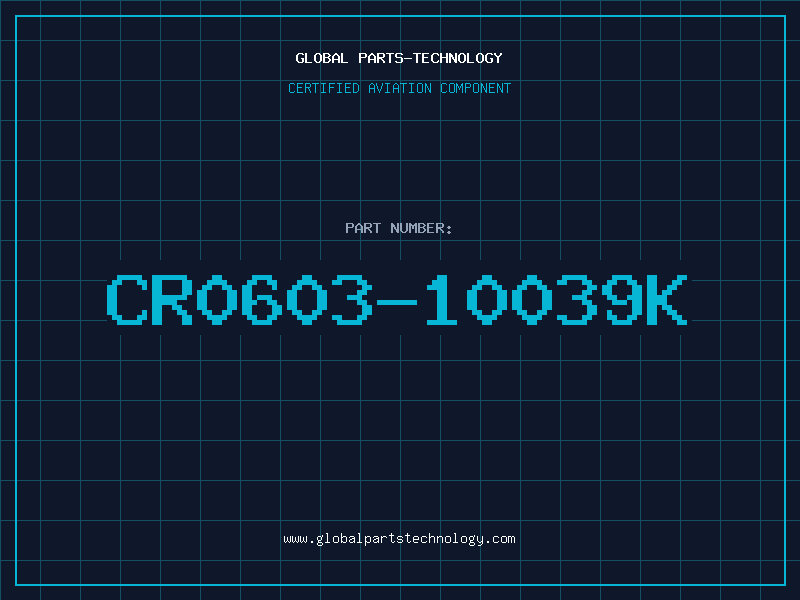 Aviation Part CR0603-10039K