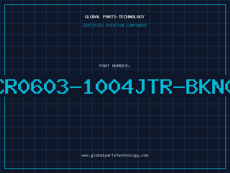 Aviation Part CR0603-1004JTR-BKN0
