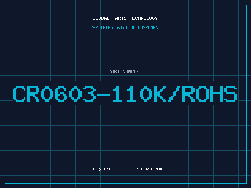 Aviation Part CR0603-110K/ROHS