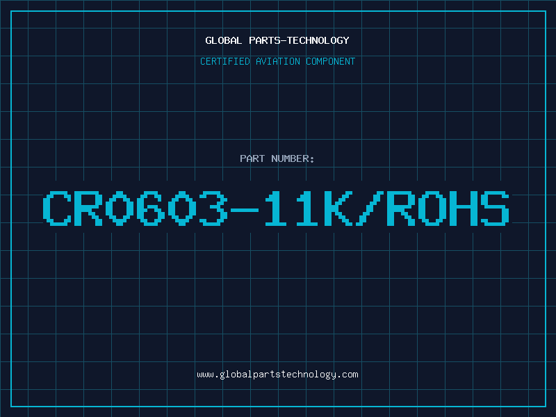 Aviation Part CR0603-11K/ROHS