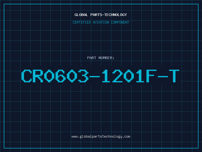 Aviation Part CR0603-1201F-T