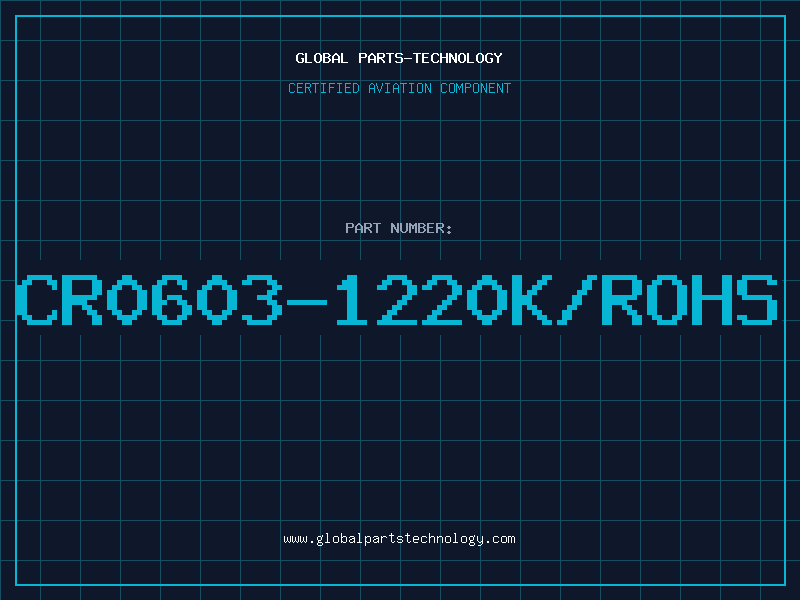 Aviation Part CR0603-1220K/ROHS