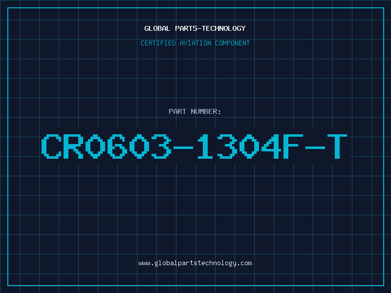 Aviation Part CR0603-1304F-T