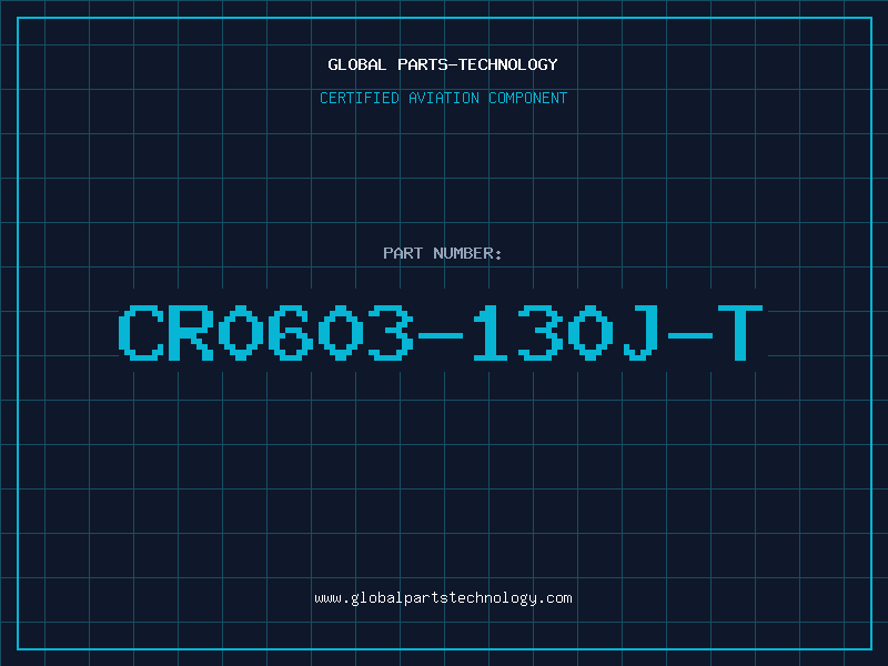 Aviation Part CR0603-130J-T