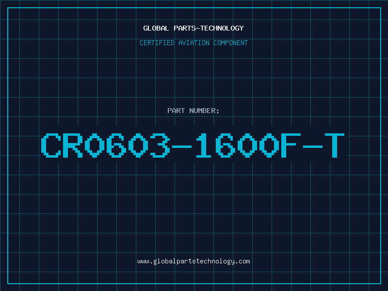 Aviation Part CR0603-1600F-T