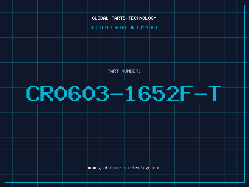 Aviation Part CR0603-1652F-T
