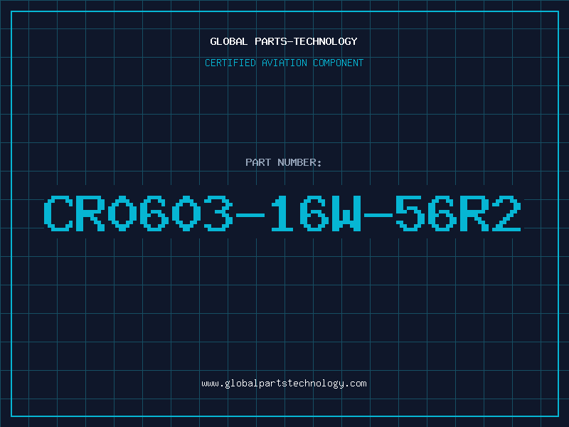 Aviation Part CR0603-16W-56R2