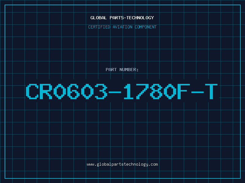Aviation Part CR0603-1780F-T