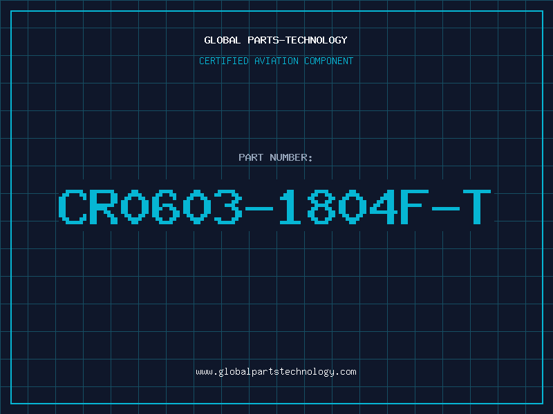Aviation Part CR0603-1804F-T