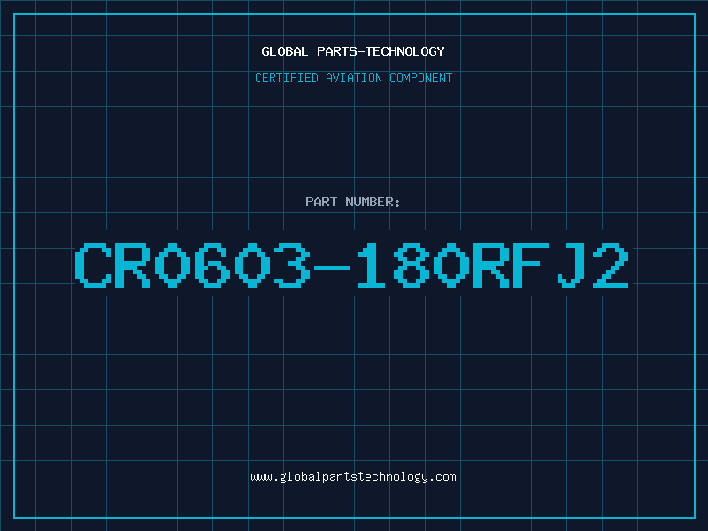 Aviation Part CR0603-180RFJ2