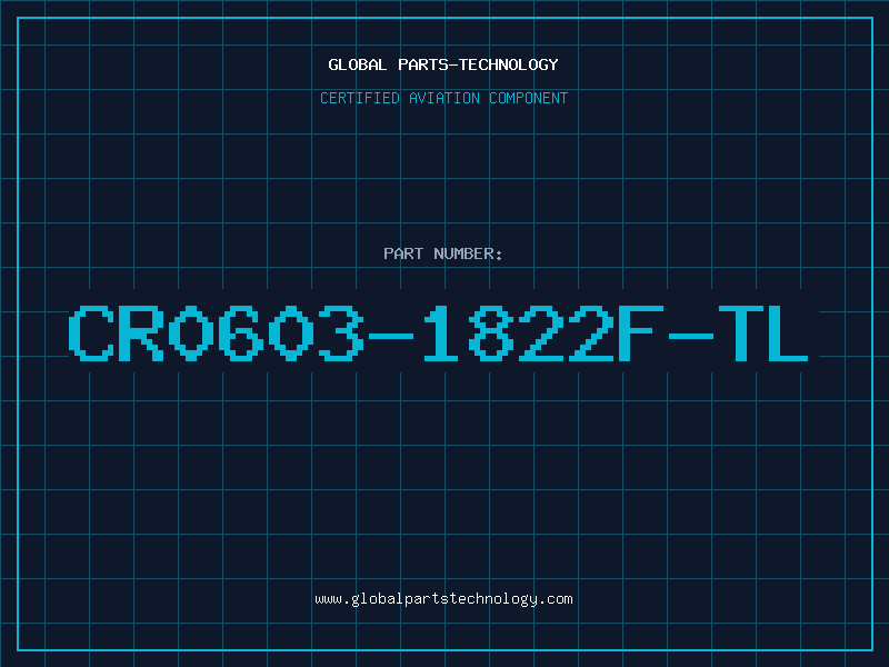 Aviation Part CR0603-1822F-TL