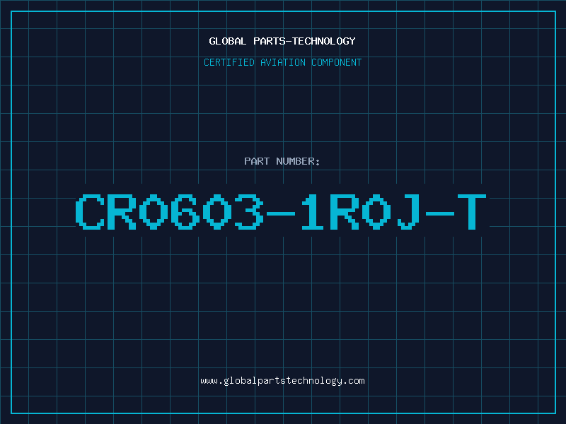Aviation Part CR0603-1R0J-T
