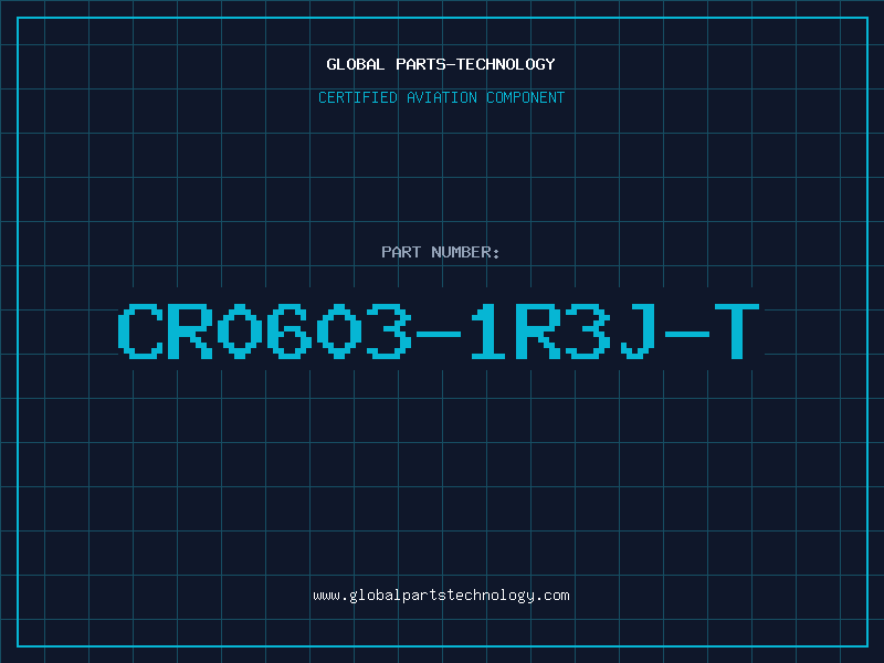 Aviation Part CR0603-1R3J-T