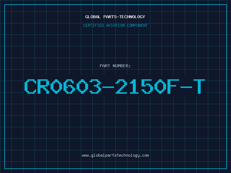 Aviation Part CR0603-2150F-T