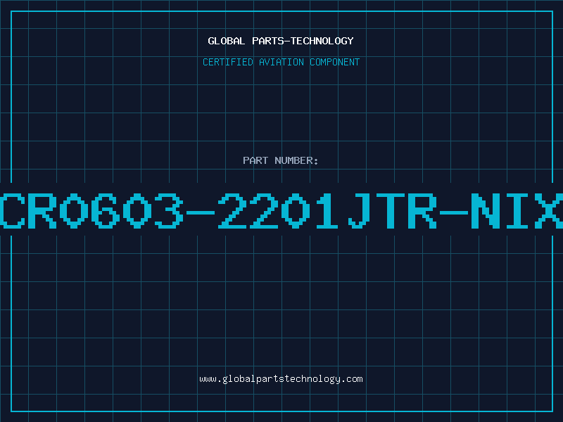 Aviation Part CR0603-2201JTR-NIX