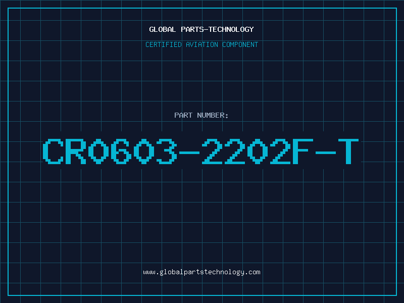Aviation Part CR0603-2202F-T