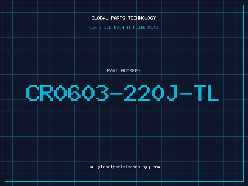 Aviation Part CR0603-220J-TL