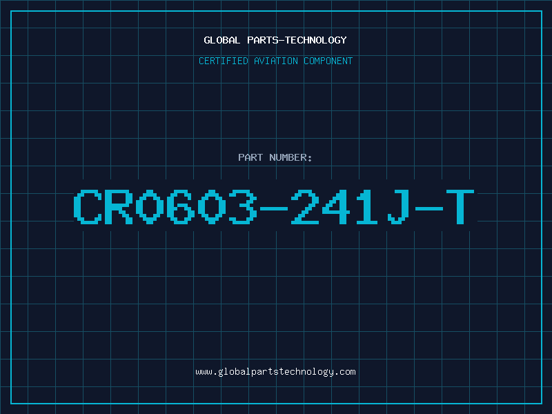 Aviation Part CR0603-241J-T