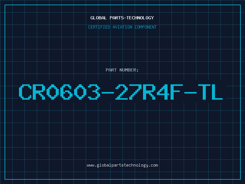 Aviation Part CR0603-27R4F-TL