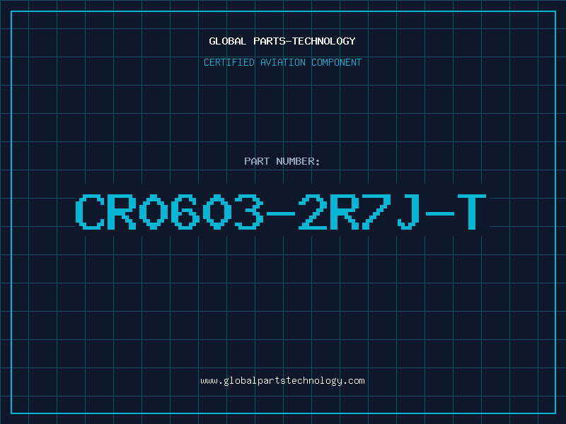 Aviation Part CR0603-2R7J-T