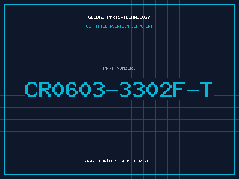 Aviation Part CR0603-3302F-T