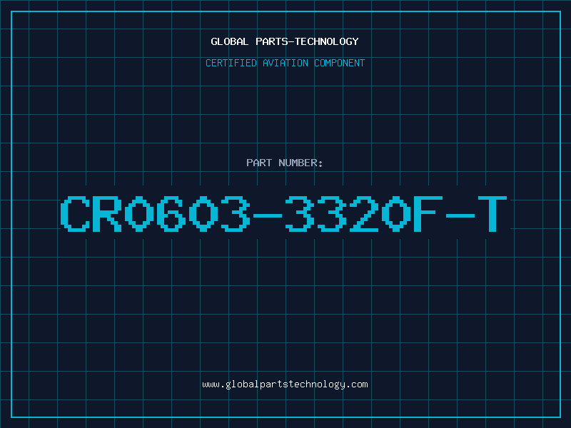 Aviation Part CR0603-3320F-T