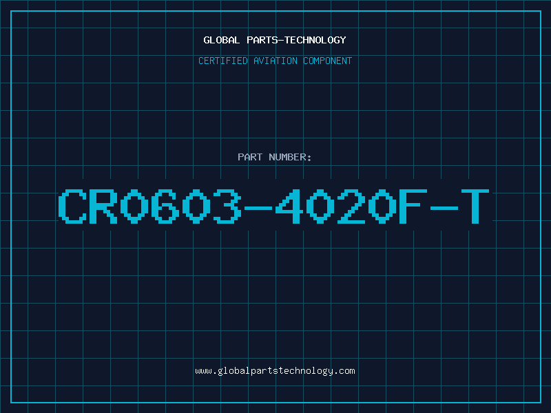 Aviation Part CR0603-4020F-T
