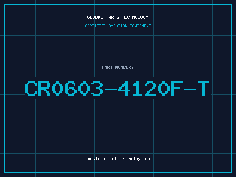 Aviation Part CR0603-4120F-T