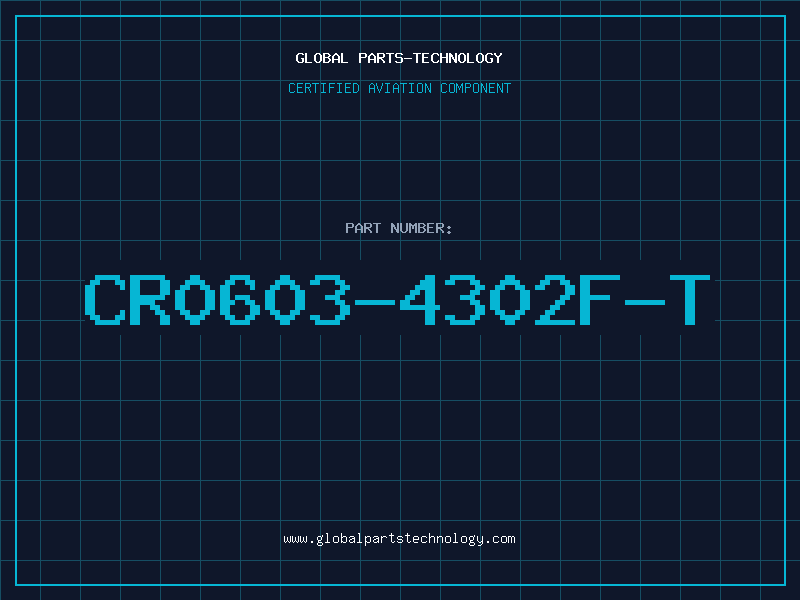 Aviation Part CR0603-4302F-T