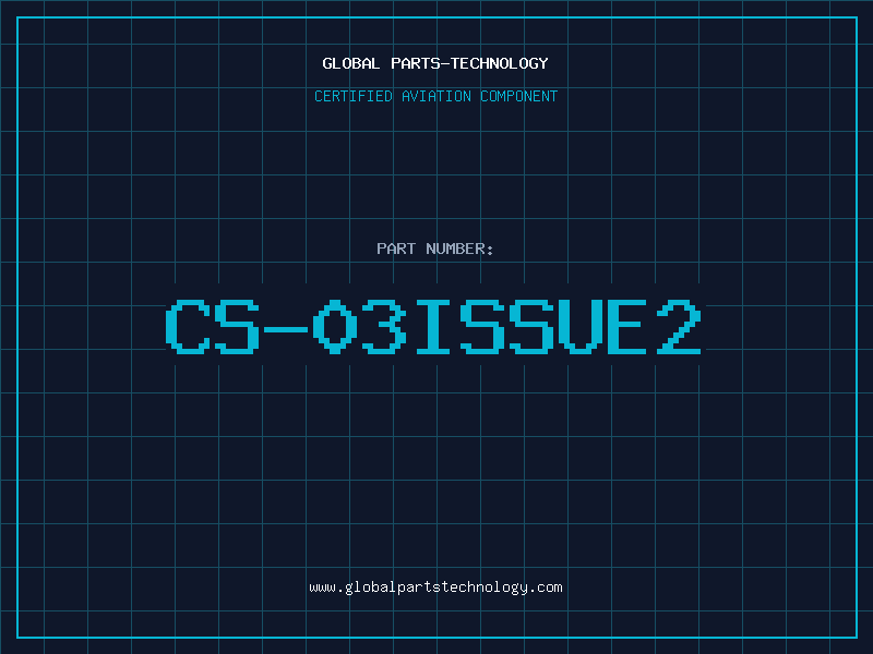 Aviation Part CS-03ISSUE2