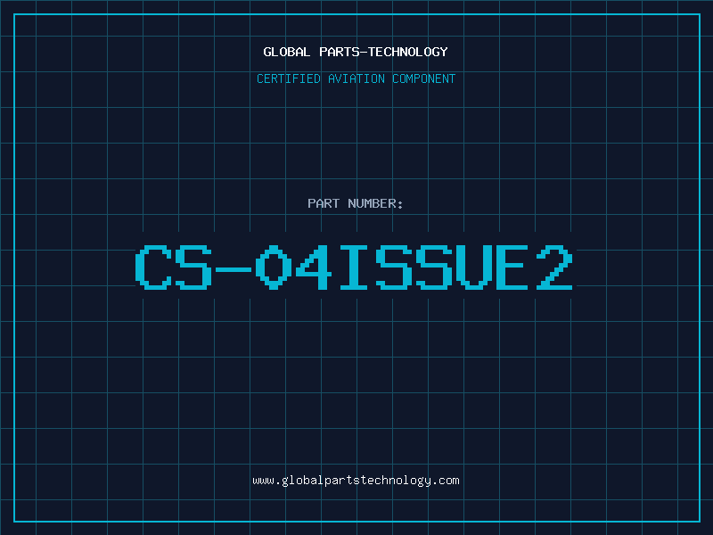 Aviation Part CS-04ISSUE2