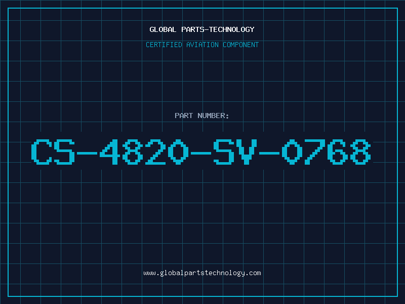 Aviation Part CS-4820-SV-0768