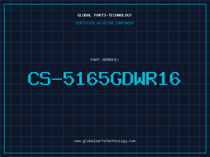 Aviation Part CS-5165GDWR16