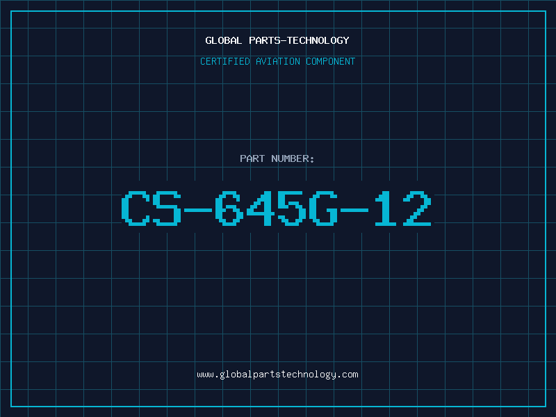 Aviation Part CS-645G-12