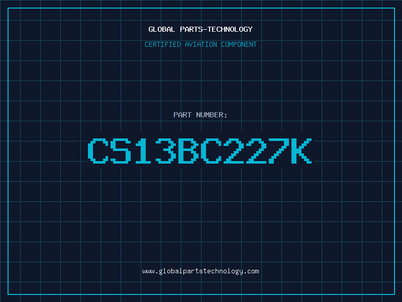 Aviation Part CS13BC227K