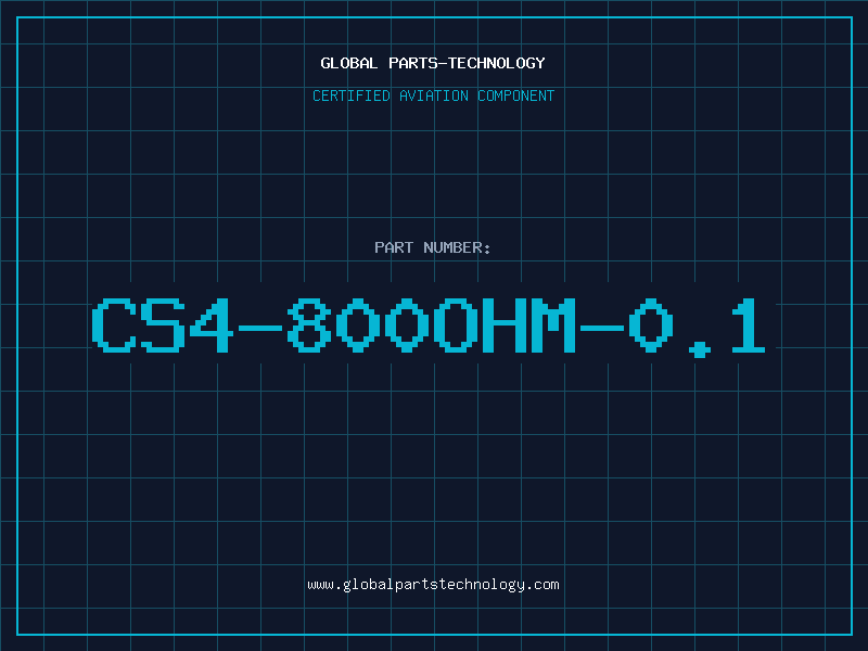 Aviation Part CS4-800OHM-0.1