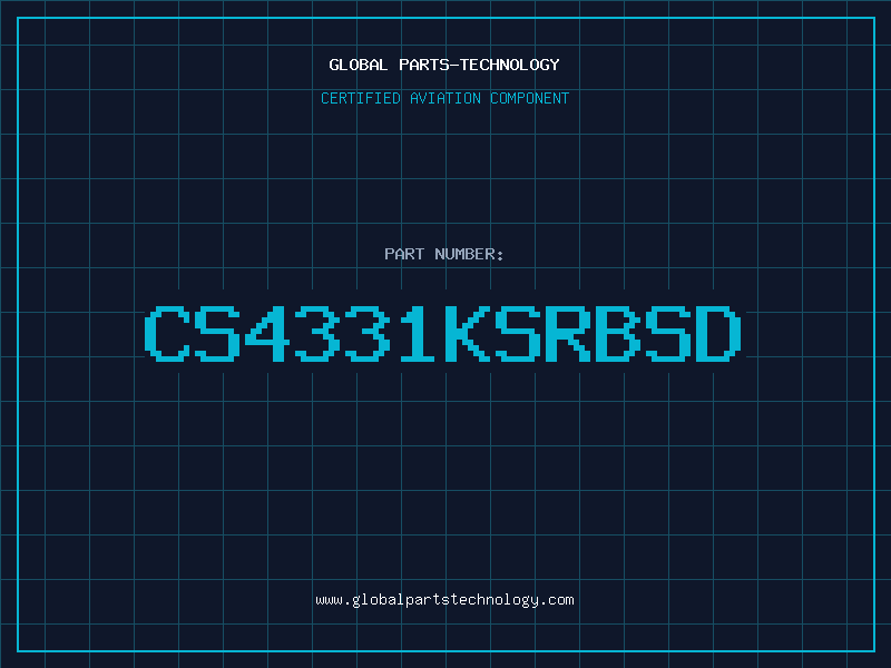 Aviation Part CS4331KSRBSD
