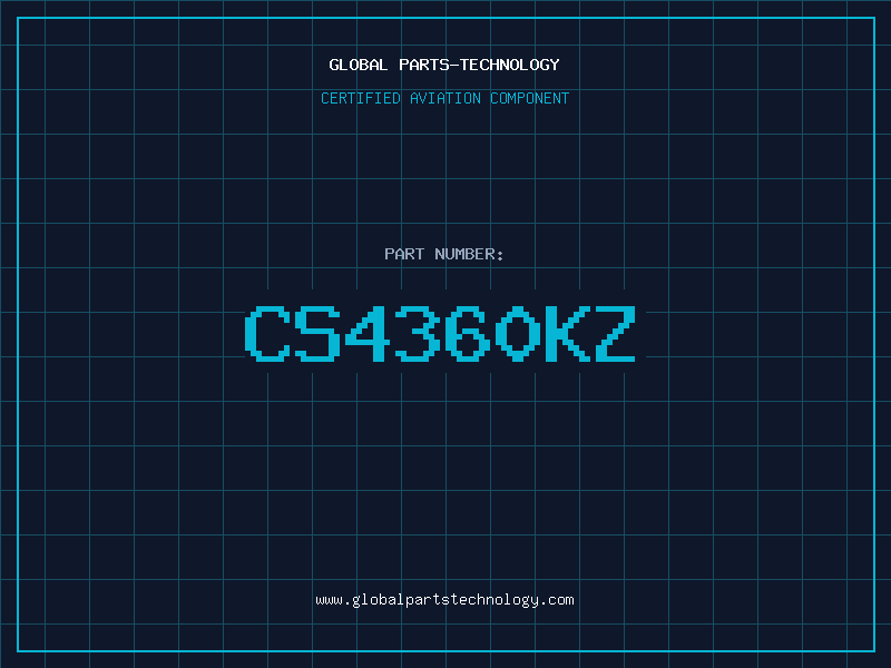 Aviation Part CS4360KZ