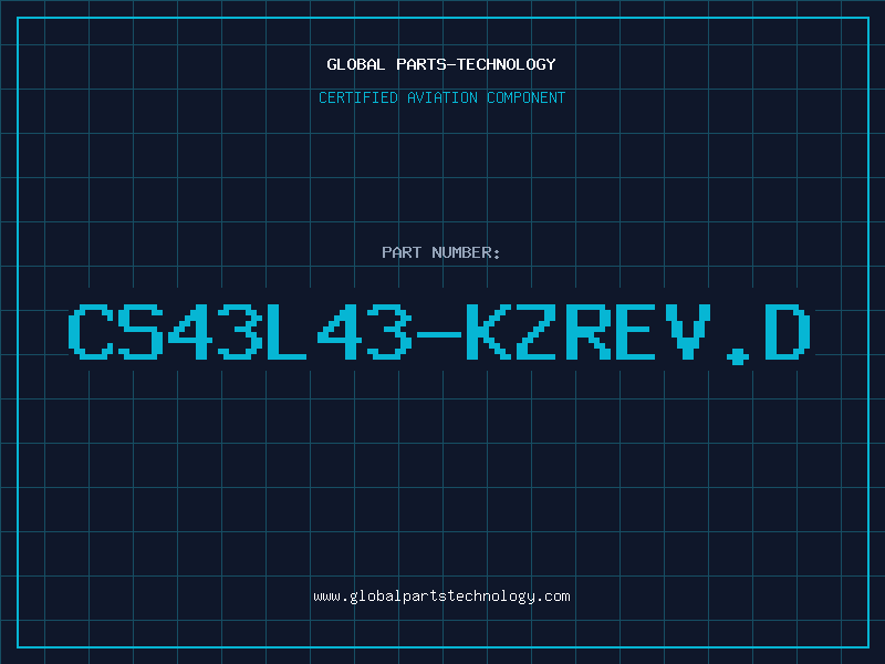 Aviation Part CS43L43-KZRev.D