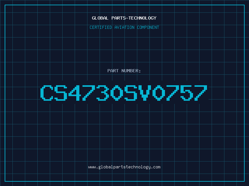Aviation Part CS4730SV0757