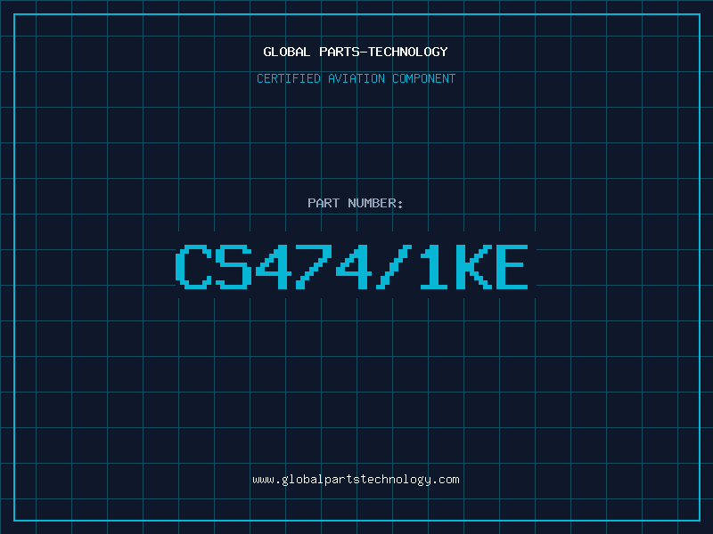 Aviation Part CS474/1KE