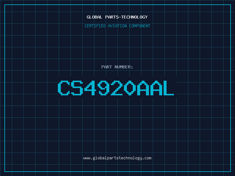 Aviation Part CS4920AAL